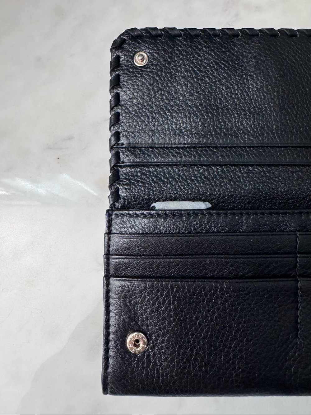 NWT Tory Burch Marion Whipstitch Flap Continental Wallet - Picture 5 of 8